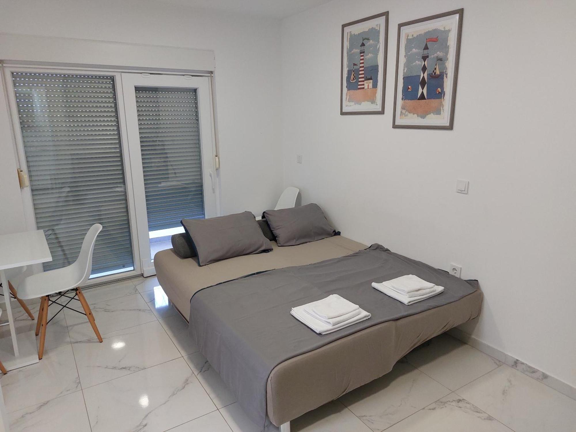 Apartmani Anastasia With Pool, Novalja Eksteriør bilde